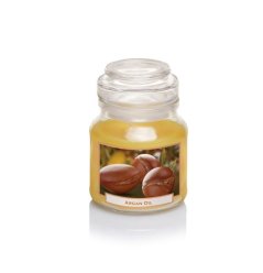 Bartek svíčka vosková v dóze 130g wellness - arganový olej