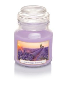 Bartek svíčka vosková v dóze 130g levandule