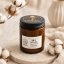 Bílá bavlna - sójová svíčka handmade 130g
