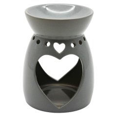 HOME ELEMENTS Aromalampa 13 cm, šedá