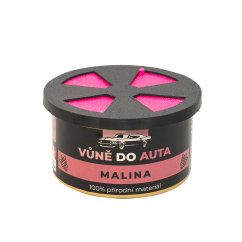Vůně do auta plechovka malina