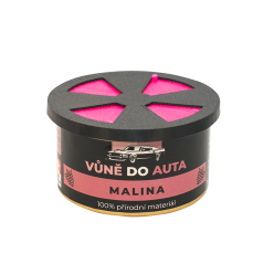 Vůně do auta plechovka malina