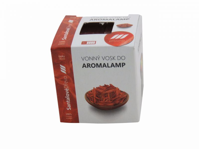 Rentex vonný vosk palmový kostičky s vůní Santalové dřevo