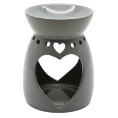 HOME ELEMENTS Aromalampa 13 cm, šedá