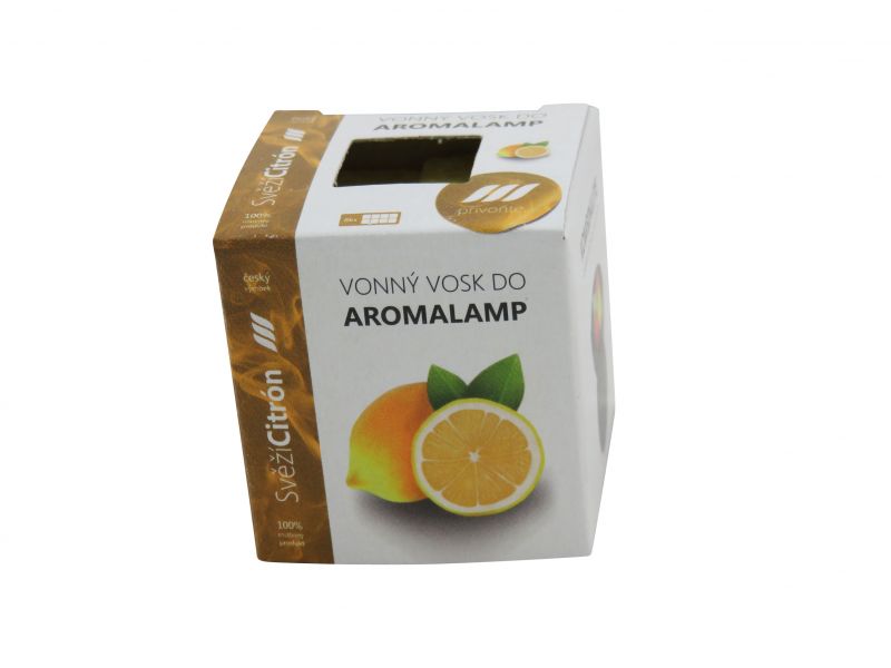 Rentex vonný vosk palmový kostičky s vůní Citrón
